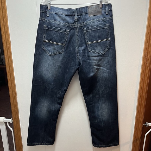 Southpole Jeans Blue‎ Dark Wash Men's Size 36x30 - Picture 5 of 8